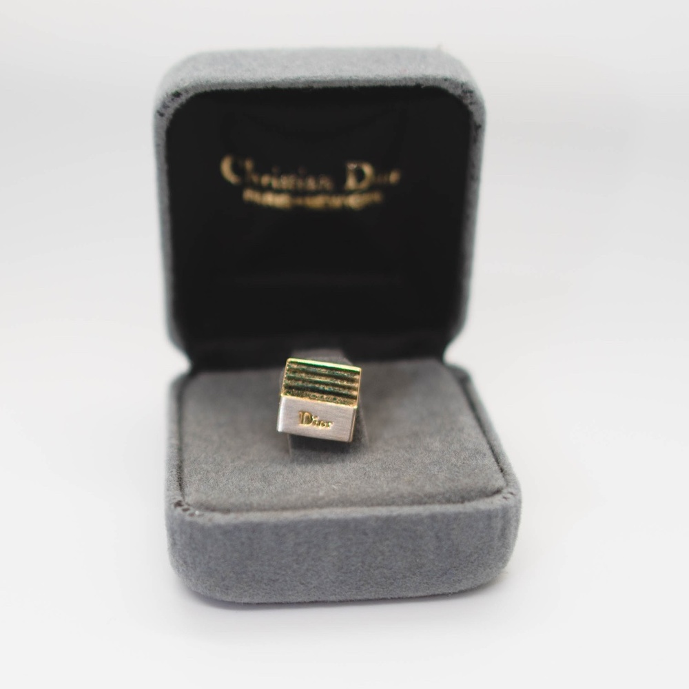 Designer Dior Lapel - Gold + Brushed Silver - Picture 3 of 5